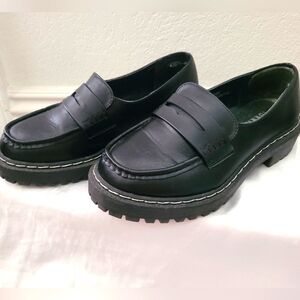 Torrid Black Platform Loafers